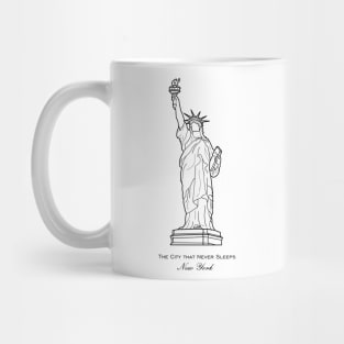 New York City Never Sleep Mug